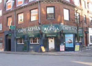 Cafe Alpha - facade 2017